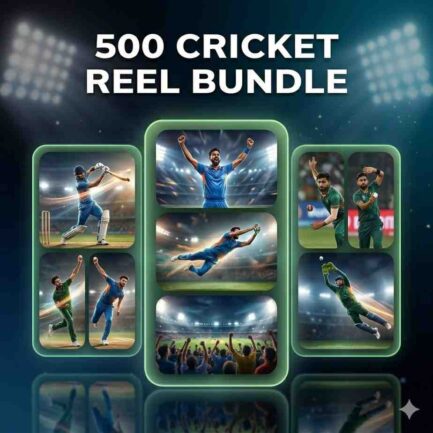 500 Cricket Reel Bundle